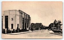 c1920 SOUDERTON PA WEST BROAD STREET EARLY UNPOSTED POSTCARD P4032 picture