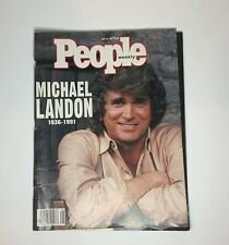 People Weekly July 15, 1991  Michael Landon  1936 - 1991 Thurgood Marshall picture