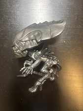 Alien Xenomorph Mini Collectible Figure Silver Gray Sci-Fi Horror picture