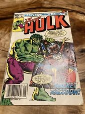 Incredible Hulk 271 - 1st Rocket Raccoon (in comic) Nice Grade, Clean picture
