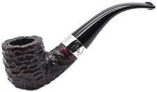 Peterson Donegal Rocky Rustic Finish Medium Bent Pot Briar Pipe (01) picture