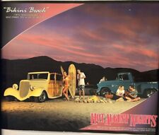 Hot August Nights Official Poster 2001 *22 x 28 Reno Car Show * VTG Bikini Beach picture