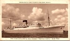 PC Union-Castle Line to South and East Africa Royal Mail Steamer Pretoria Castle picture