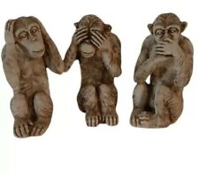 See no evil Hear no evil Speak no evil Monkeys Chimpanzees Figurines  Mexico picture