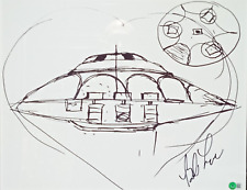 Bob Lazar Signed Area 51 - Sport Model  Print 16