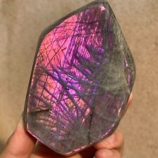 490g Natural Gorgeous Labradorite Quartz Crystal Stone Specimen Healing picture