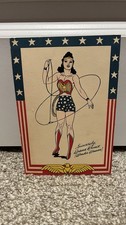 1940s DC Comic Books Golden Age Wonder Woman Infantile Paralysis Postcard - Rare picture