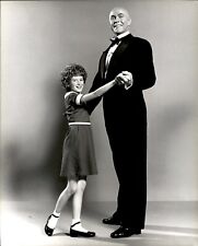 BR49 Rare Orig Photo ALLISON SMITH Annie Adorable Actress Dancing with Tall Man picture