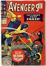 Avengers #35 (Marvel Dec 1966) Living Laser Appearance VG- picture