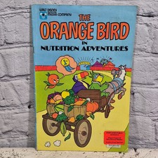 ORANGE BIRD NUTRITION ADVENTURES 1980 DISNEY GIVEAWAY PROMO PROMOTIONAL Comic picture