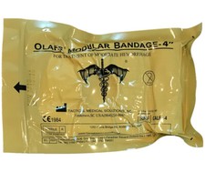 Olaes Modular Bandage 4 in Flat Pack Tactical Medical Solutions Trauma Dressing picture