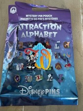 2026 Disney Attraction Alphabet Letter W World Of Color Mickey Mouse Pin NEW picture