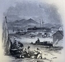 1859 Costa Rica Punta Arenas San Jose Los Frailes Gulf of Nicoya Esparza picture