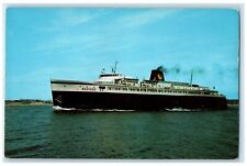 c1960 Badget Milwaukee Manitowoc Kewaunee SS Spartan Ludington Michigan Postcard picture