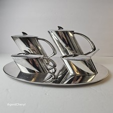 Christoph Widmann QUINTESSENCE 5-Piece Tea Coffee Set Art Deco Streamline Modern picture