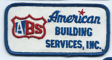 ABS American Building Services Inc employee patch 2 X 2 picture