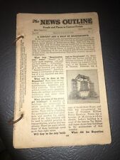 The News Outline, No.2 - No.38, 1929 Vol.IV NYC picture
