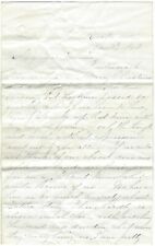 1882 Smallpox Vaccine Took a Wife Who is Worth $40000 Lone Rock WI Old Letter picture
