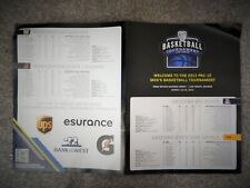 2013 PAC-12 MEN'S BASKETBALL TOURNAMENT COMPLETE ROSTER DELUXE BROCHURE  picture