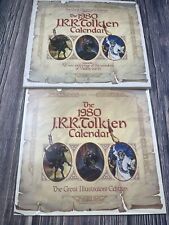 VTG J.R.R. Tolkien 1980 Calendar Lord of the Rings Great Illustrators Edition picture