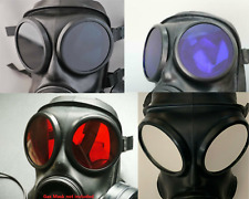 S10 Gas Mask Lenses / Outserts - Black - Blue - Red - Green - Blue  picture