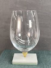 I Am Edgar Berebi  Is My New Wine Water  19.75 Oz Replacement Bowl Crystal Glass picture
