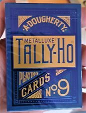 TALLY - HO    No.9 Blue Foil  2021  playing cards  Collectors Circle Backs picture