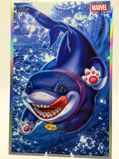 2026 Topps Marvel Vault Jeff the Land Shark VO-10 Vault Originals Ariel Dia picture