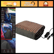 Stalwart Heated Car Blanket - 12V Heated Blanket for Car, Truck, RV or Camping - picture