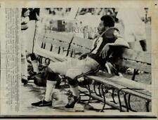 1973 Press Photo Redskin's Duane Thomas during exhibition game in Washington picture