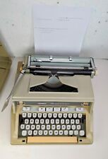 Hermes 3000 Typewriter Vintage Working with Original Case Working 1970s picture