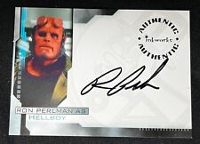 2008 INKWORKS MOVIE RON PERLMAN AS HELLBOY #A1 AUTOGRAPH CARD (AA) picture