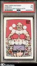 BALD BULL SCREEN 6 PSA 7 #6 1989 Topps Nintendo Scratch-Off PUNCH-OUT picture