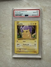 Pokémon TCG Pikachu 35/108 XY Evolutions 2016 Graded English PSA 10 Gem Mint picture