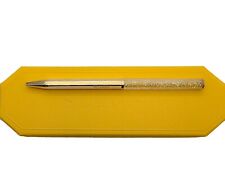 NEW 100% Authentic SWAROVSKI Gold Tone Yellow Crystalline Ballpoint Pen 5654060 picture