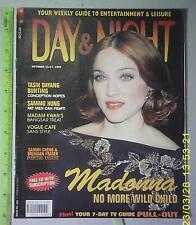 (BS2) Malaysia 1999 DAY & NIGHT Movie/Music Magazine - MADONNA Wild Child cover picture