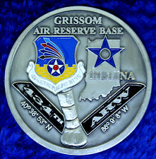 USAF Grissom Air Reserve Base 434th Air Refueling Wing Challenge Coin PT-17 picture