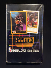 1990-91 Skybox NBA Basketball (Series 1) Booster Box Sealed Jordan [Cletius] picture