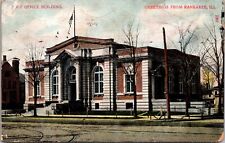 Postcard United States Post Office Building in Kankakee, Illinois picture