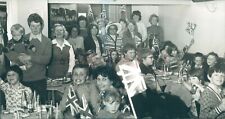 1990s Jubilee Party Olivers Lane Scarborough Press photo 9x5