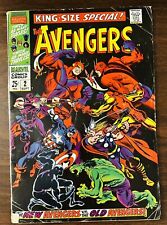 THE AVENGERS KING-SIZE SPECIAL / ANNUAL #2 (VG) SILVER AGE NEW VS. OLD AVENGERS picture