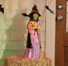 Cracker Barrel Halloween Blow Mold Witch 🎃 IN HAND FAST SHIPPING picture