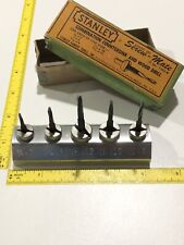Stanley Screw-Mate Store Display Set Boatbuilder Countersink Drill Bit NOS 1525B picture