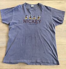Vintage Mickey Mouse T-Shirt Adult Size Large Disney Store Simply The Best Blue picture