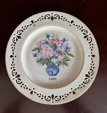 1998 Lenox Colonial Bouquet Rhode Island Limited Edition Collectors plate picture