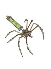 Metal Spider 3D Mechanical Model Self Assembling Cyber ​ Miniature DIY Set Toy picture