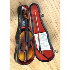Authentic Models Holland Miniature Violin 7 Inch Replica with Bow Rosin and Case picture