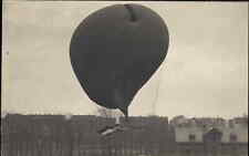 Hot Air Balloon Unidentified Real Photo Postcard c1910 picture