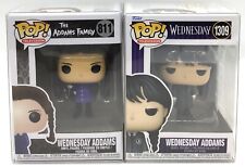Funko Pop The Addams Family Wednesday Addams #1309 & #811 Set with Protectors picture