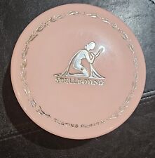 Vintage Spellbound Dusting Powder Powder Jar Plastic Pink 5.25